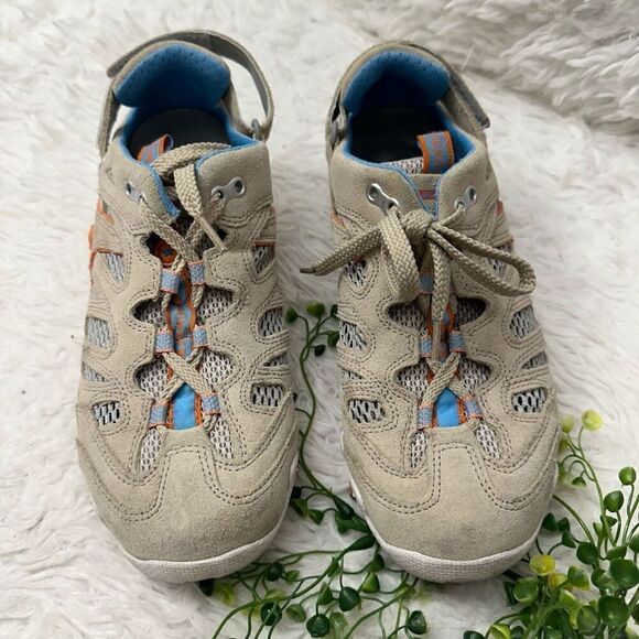allrounder by mephisto Niwa Sports Trainer Shoes Beige Suede Womens size 8 - Picture 2 of 8